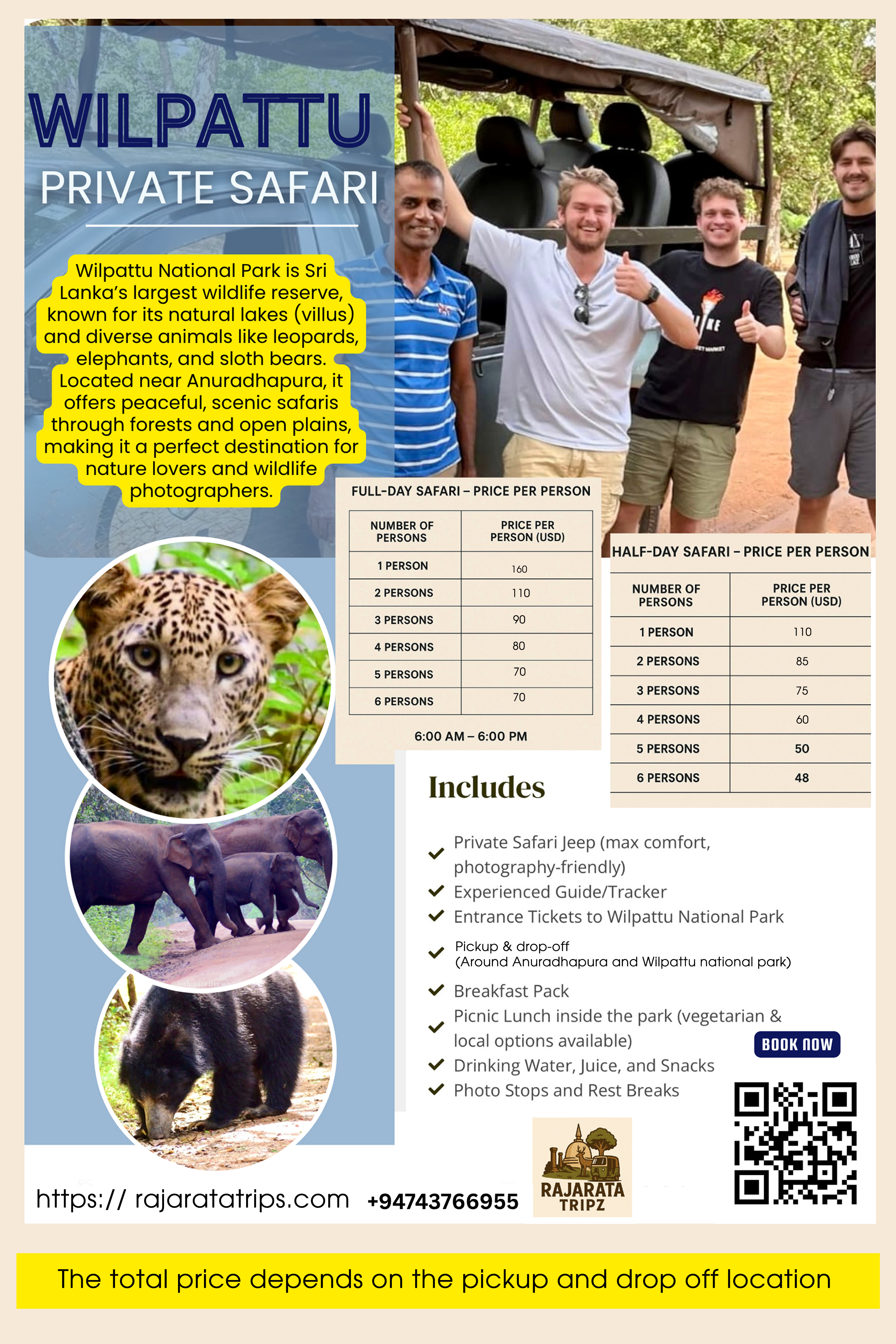 Wilpattu Safari
